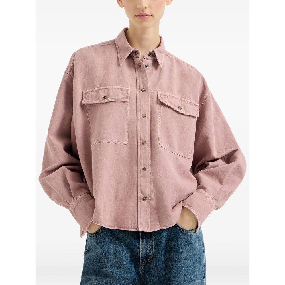Brunello Cucinelli Pink Tops - Shirts Women BRUNELLO CUCINELLI
