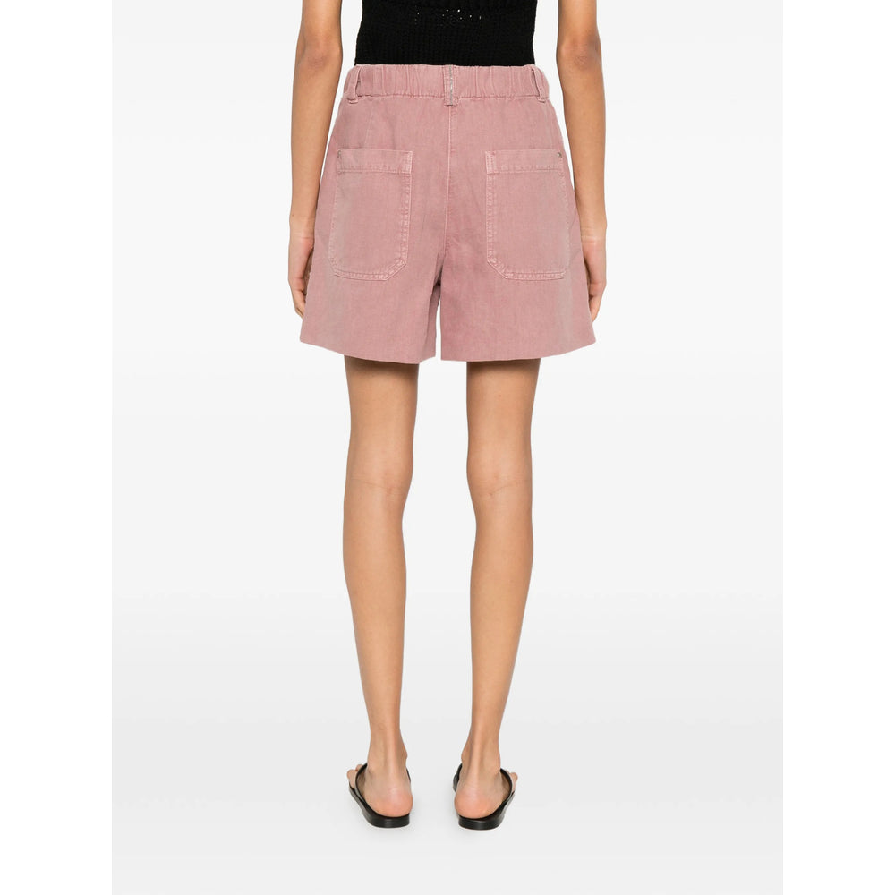 Brunello Cucinelli Pink Shorts - Mini Shorts Women BRUNELLO CUCINELLI