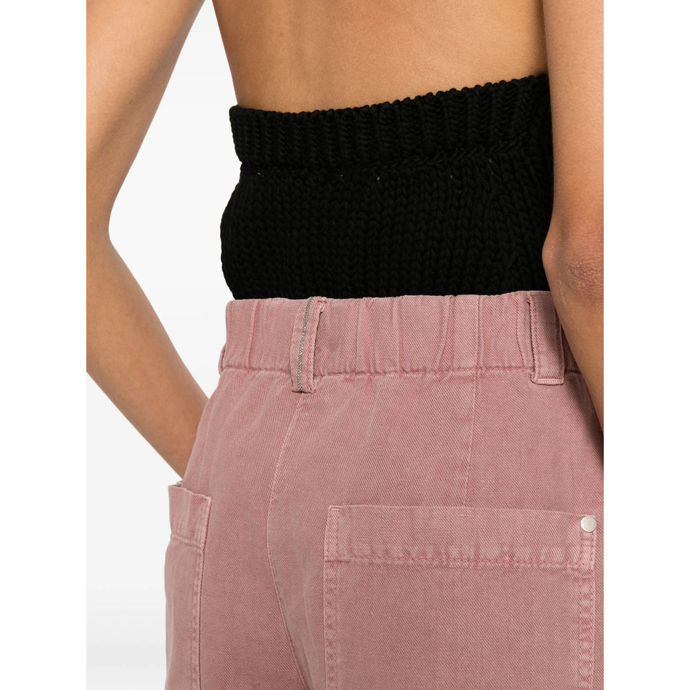 Brunello Cucinelli Pink Shorts - Mini Shorts Women BRUNELLO CUCINELLI