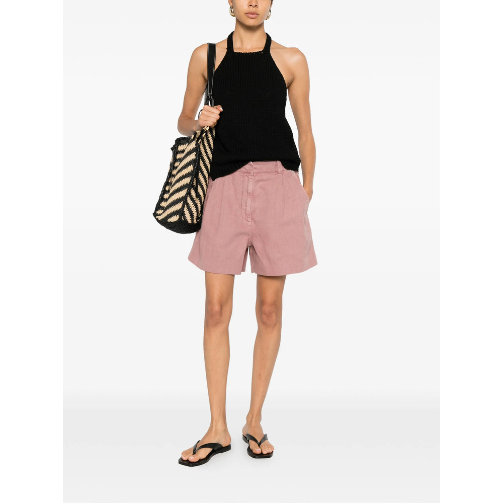 Brunello Cucinelli Pink Shorts - Mini Shorts Women BRUNELLO CUCINELLI
