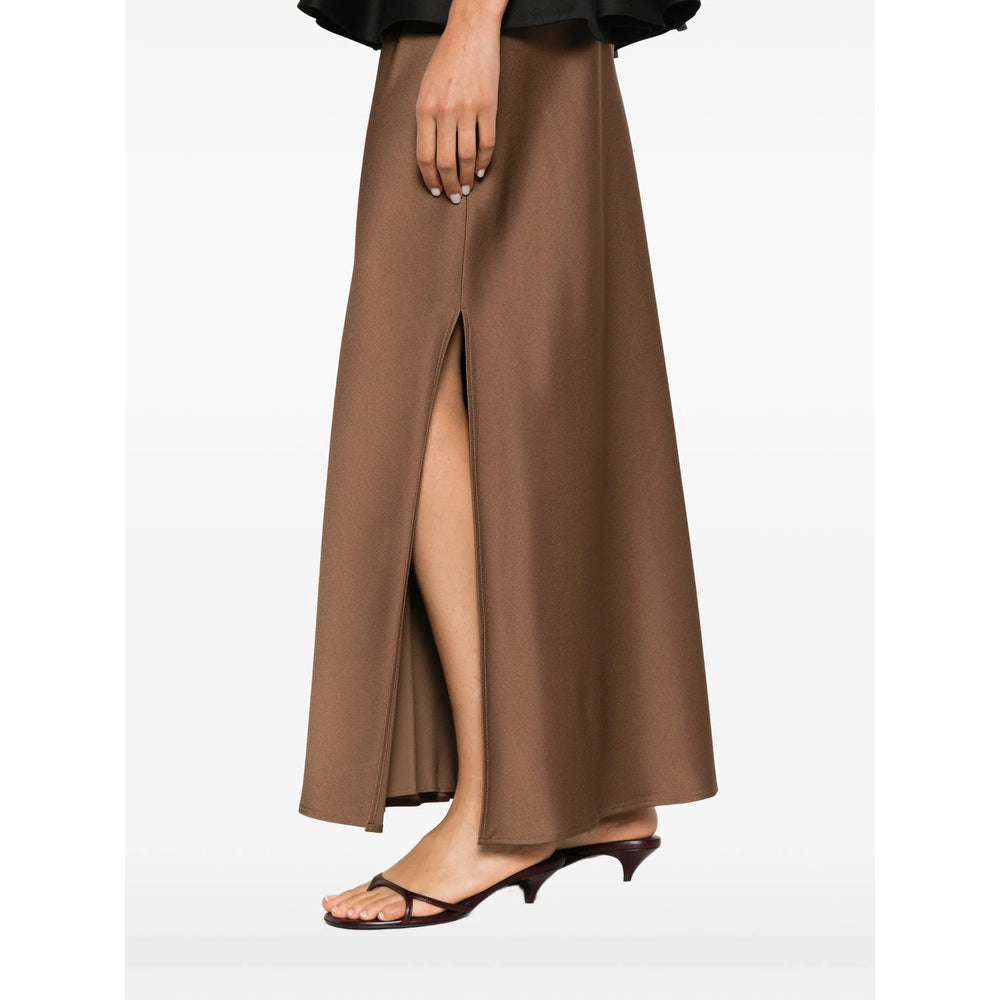 Brunello Cucinelli Brown Skirts - Straight Skirts Women BRUNELLO CUCINELLI