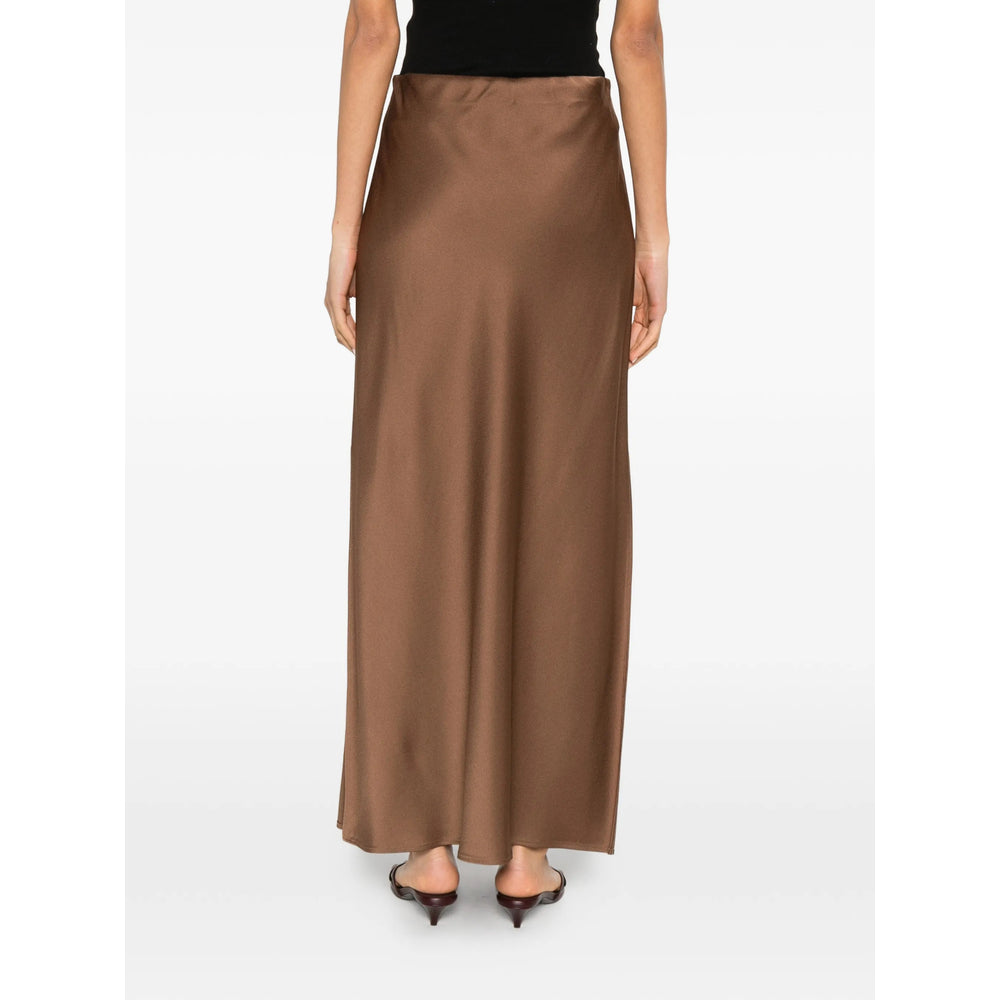 Brunello Cucinelli Brown Skirts - Straight Skirts Women BRUNELLO CUCINELLI