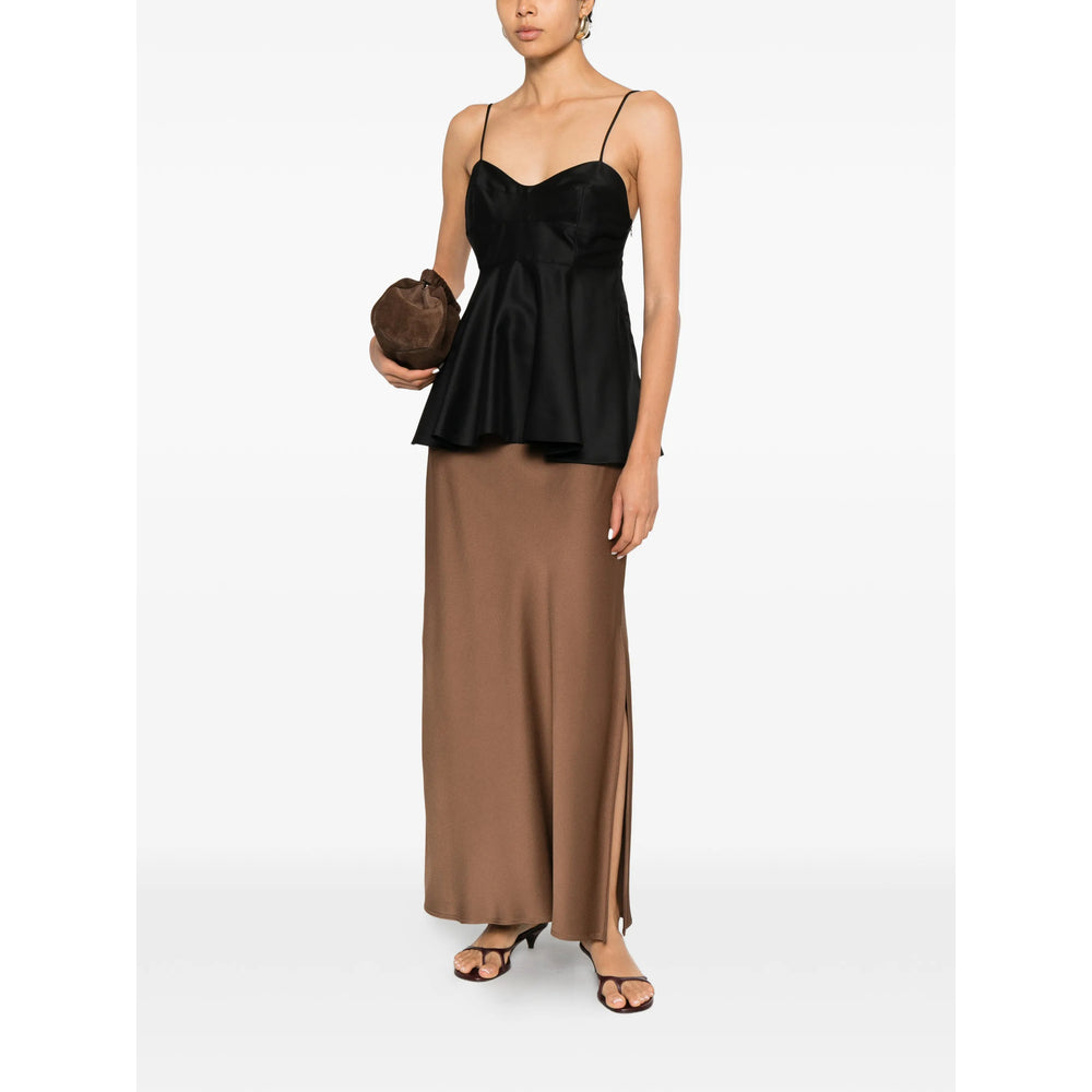 Brunello Cucinelli Brown Skirts - Straight Skirts Women BRUNELLO CUCINELLI