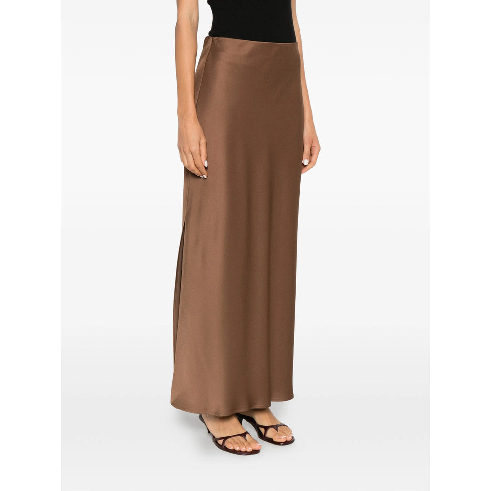 Brunello Cucinelli Brown Skirts - Straight Skirts Women BRUNELLO CUCINELLI