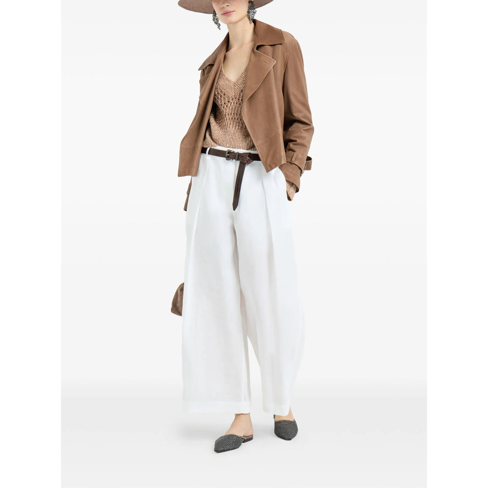 Brunello Cucinelli Neutrals Knitwear - Jumpers Women BRUNELLO CUCINELLI