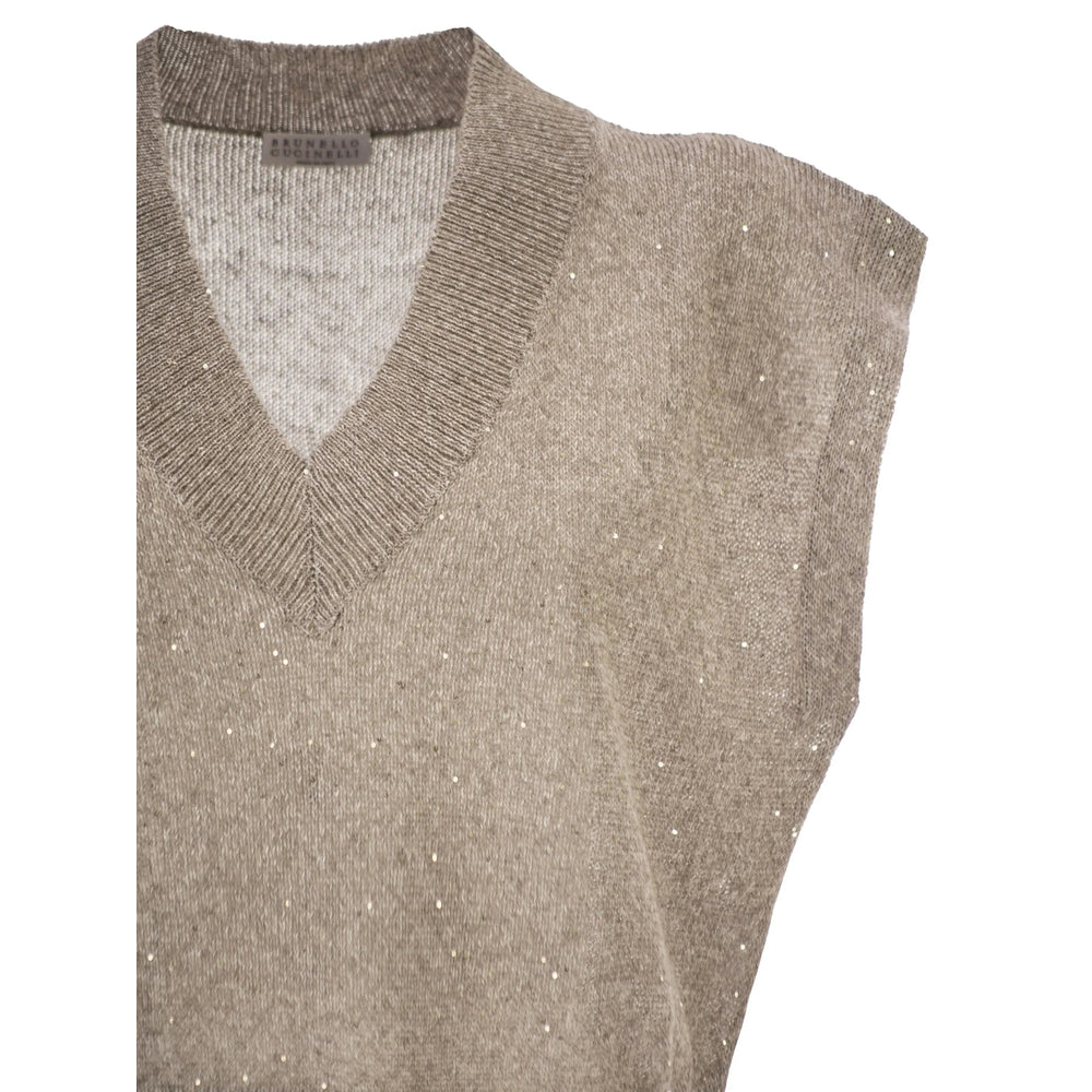 Brunello Cucinelli Neutrals Tops - Vests & Tank Tops Women BRUNELLO CUCINELLI