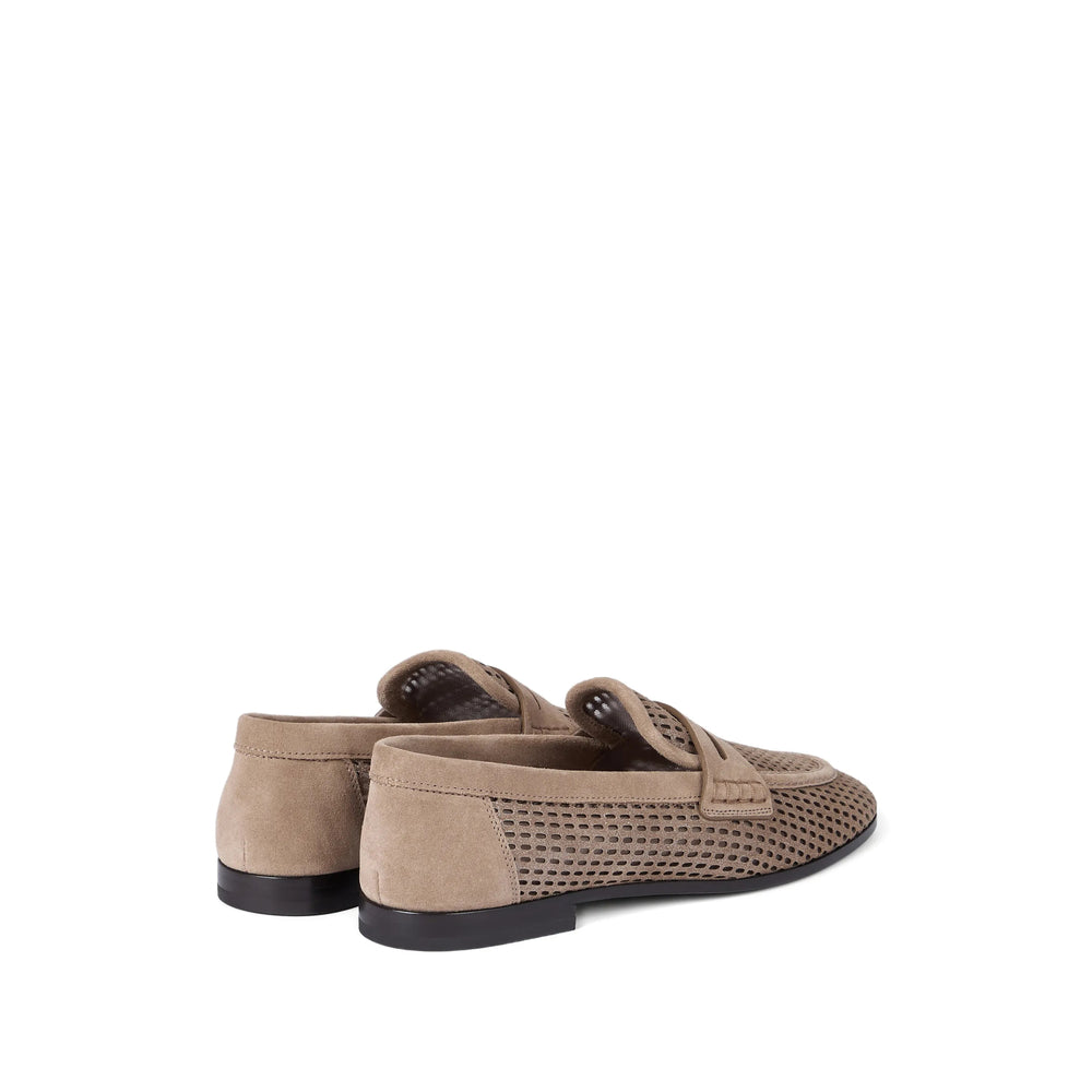 Brunello Cucinelli Brown Loafers Women BRUNELLO CUCINELLI
