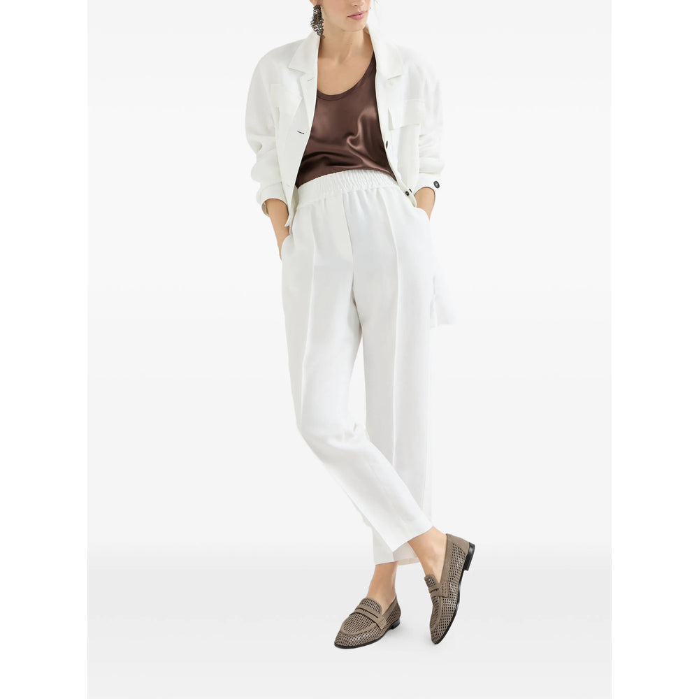 Brunello Cucinelli Brown Loafers Women BRUNELLO CUCINELLI