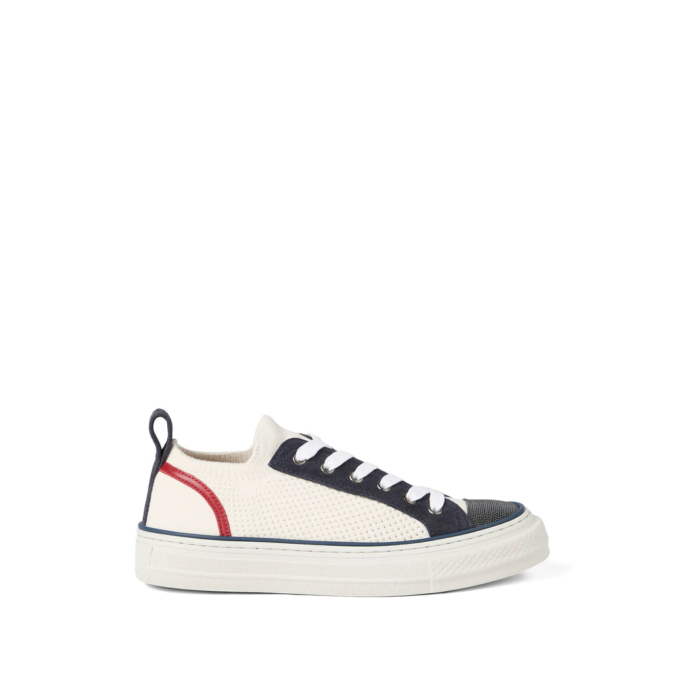 Brunello Cucinelli White Trainers Women BRUNELLO CUCINELLI