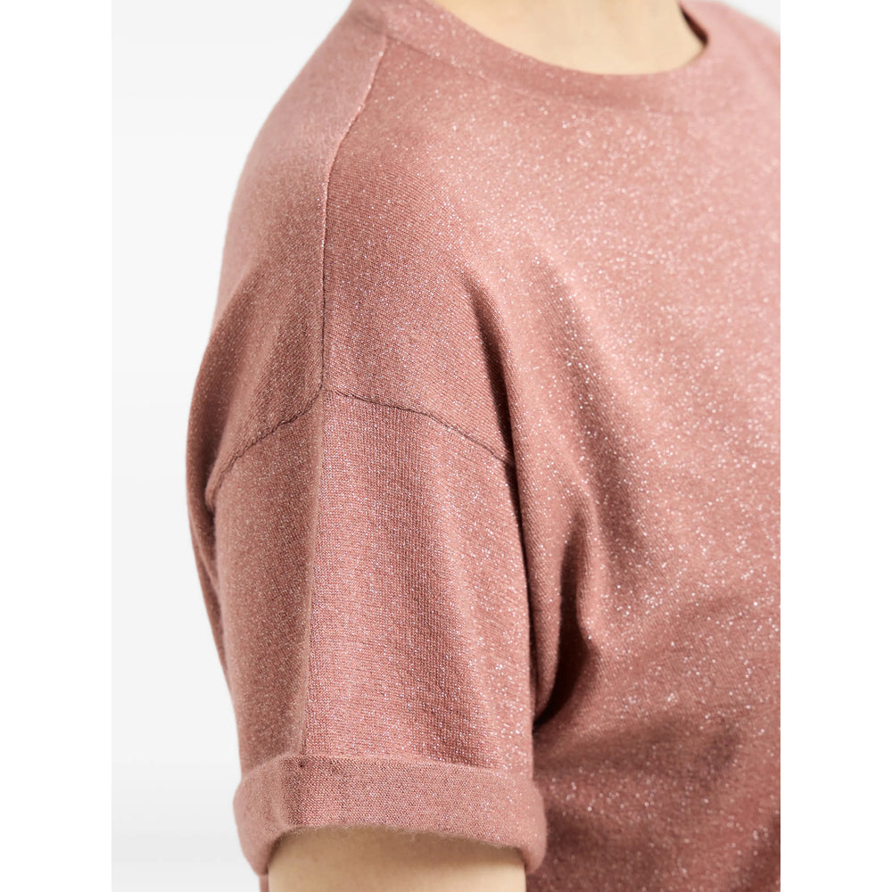 Brunello Cucinelli Pink Tops - T-Shirts & Jerseys Women BRUNELLO CUCINELLI