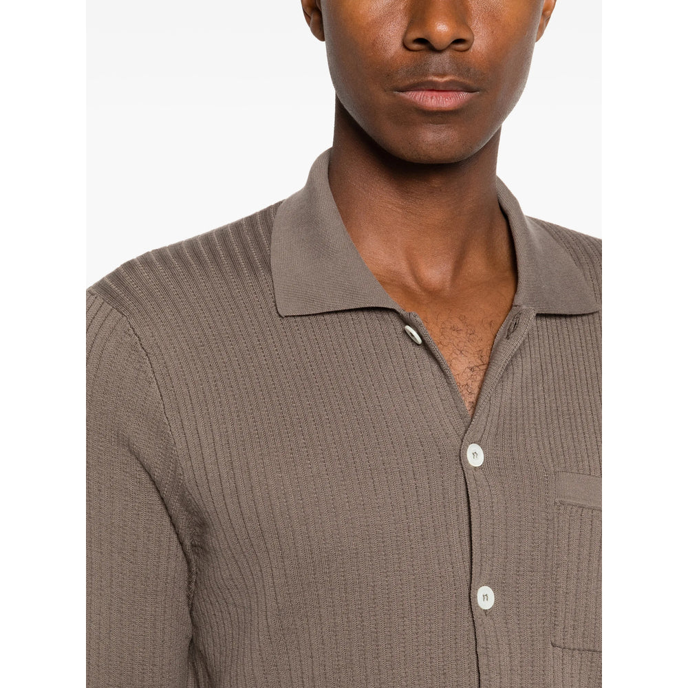 Brunello Cucinelli Brown Sweaters & Knitwear - Cardigans Men BRUNELLO CUCINELLI