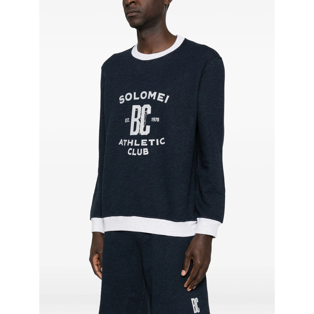 Brunello Cucinelli Blue Sweaters & Knitwear - Sweatshirts Men BRUNELLO CUCINELLI