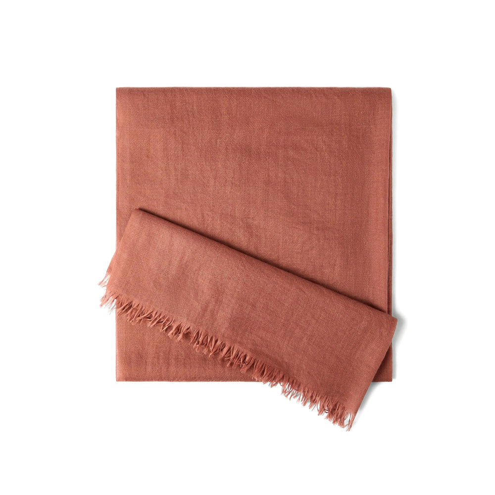 Brunello Cucinelli Brown Scarves Women BRUNELLO CUCINELLI