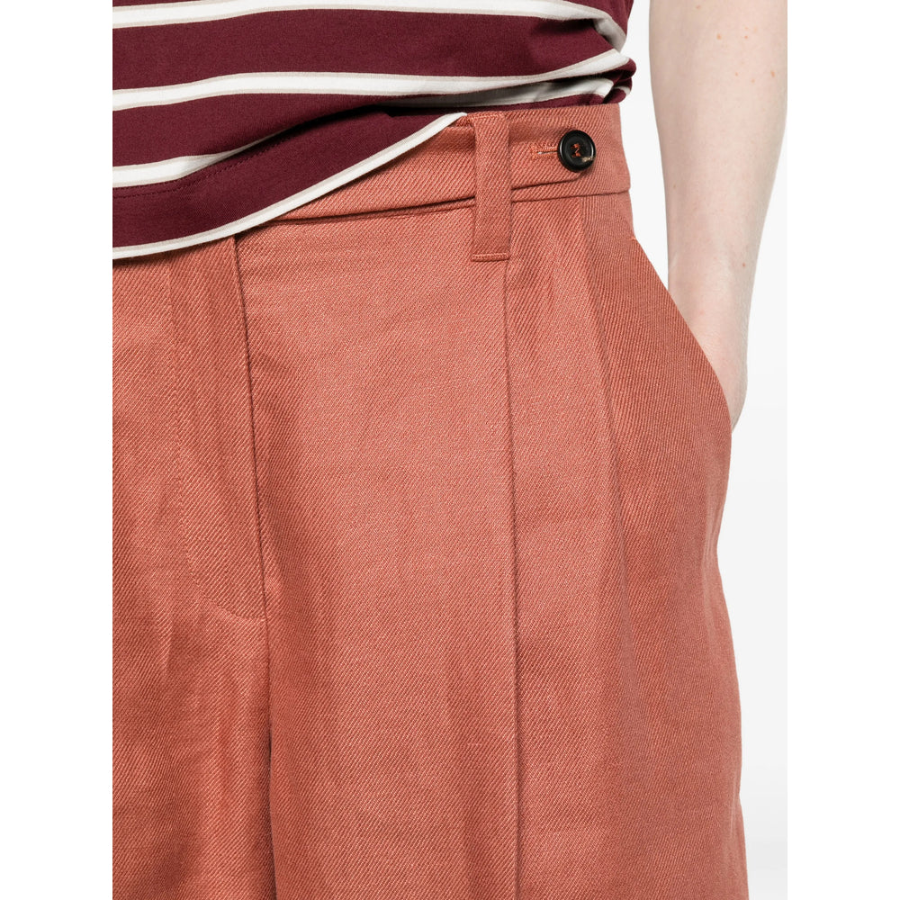 Brunello Cucinelli Orange Shorts - Knee-Length Shorts Women BRUNELLO CUCINELLI