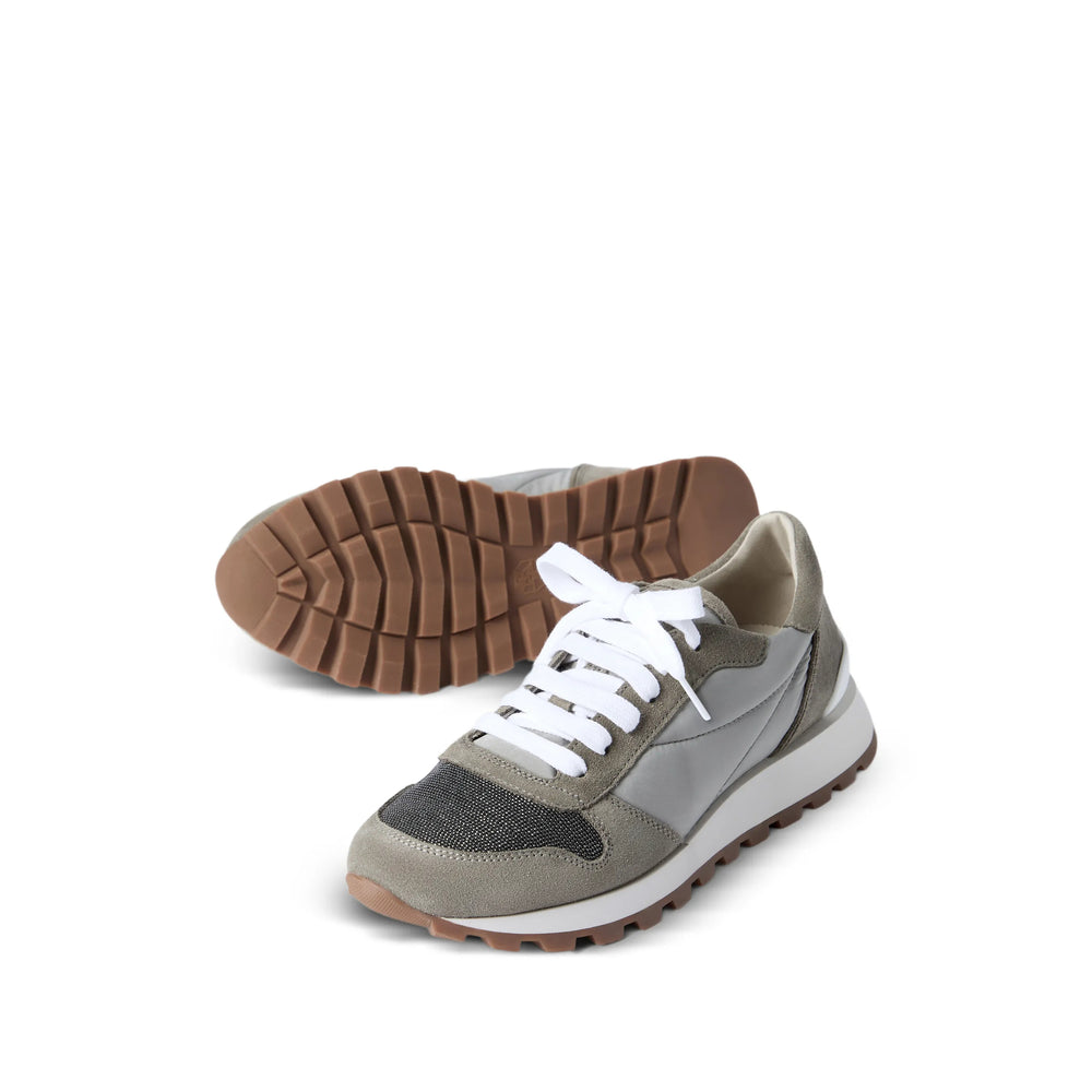 Brunello Cucinelli Green Trainers Women BRUNELLO CUCINELLI