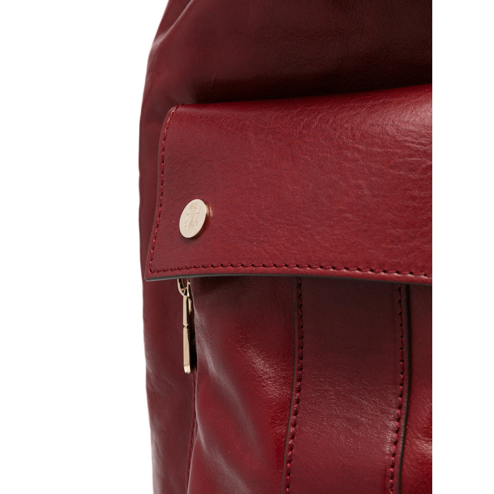 Brunello Cucinelli Red Backpacks Men BRUNELLO CUCINELLI