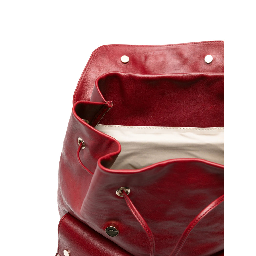 Brunello Cucinelli Red Backpacks Men BRUNELLO CUCINELLI