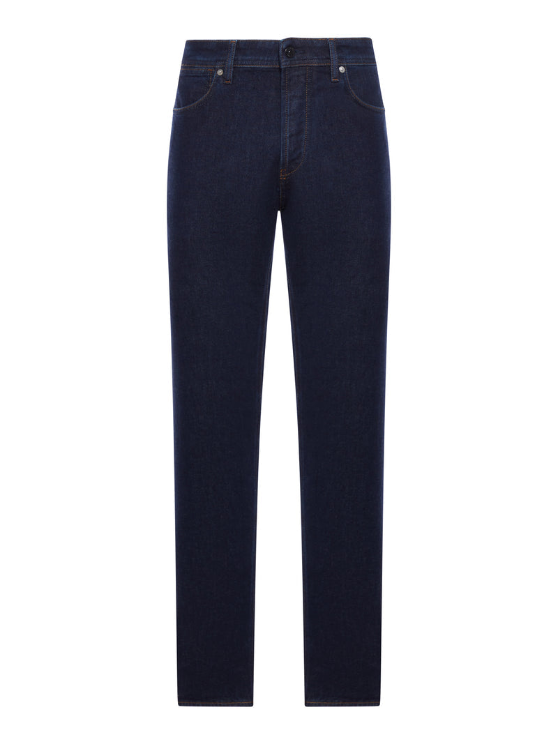 Stone Island Men Slim Jeans With Compass Logo STONE ISLAND