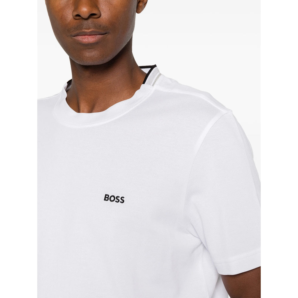 Boss White T-Shirts & Vests - T-Shirts Men BOSS