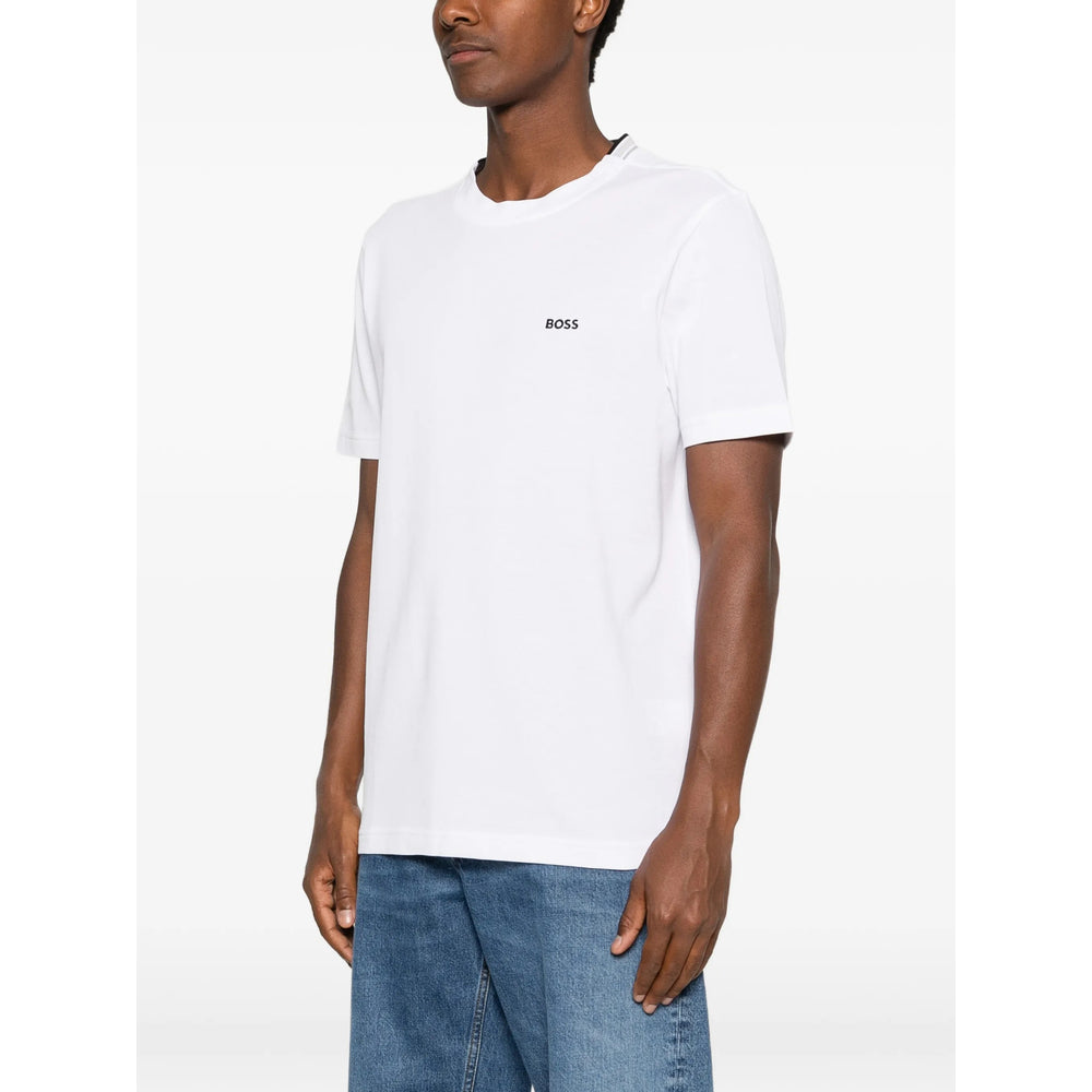 Boss White T-Shirts & Vests - T-Shirts Men BOSS