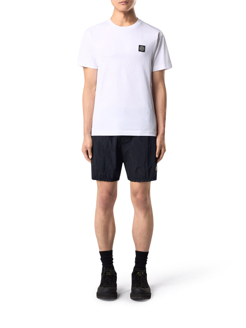 Stone Island Men Short-Sleeve T-Shirt With Compass Patch STONE ISLAND