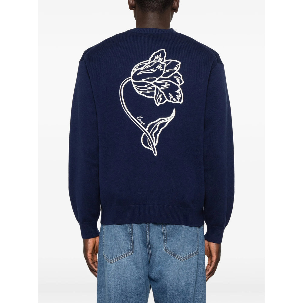 Kenzo Blue Sweaters & Knitwear - Cardigans Men KENZO