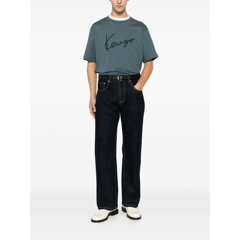 Kenzo Blue T-Shirts & Vests - T-Shirts Men KENZO