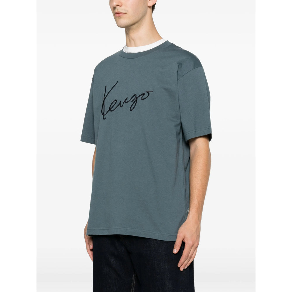Kenzo Blue T-Shirts & Vests - T-Shirts Men KENZO