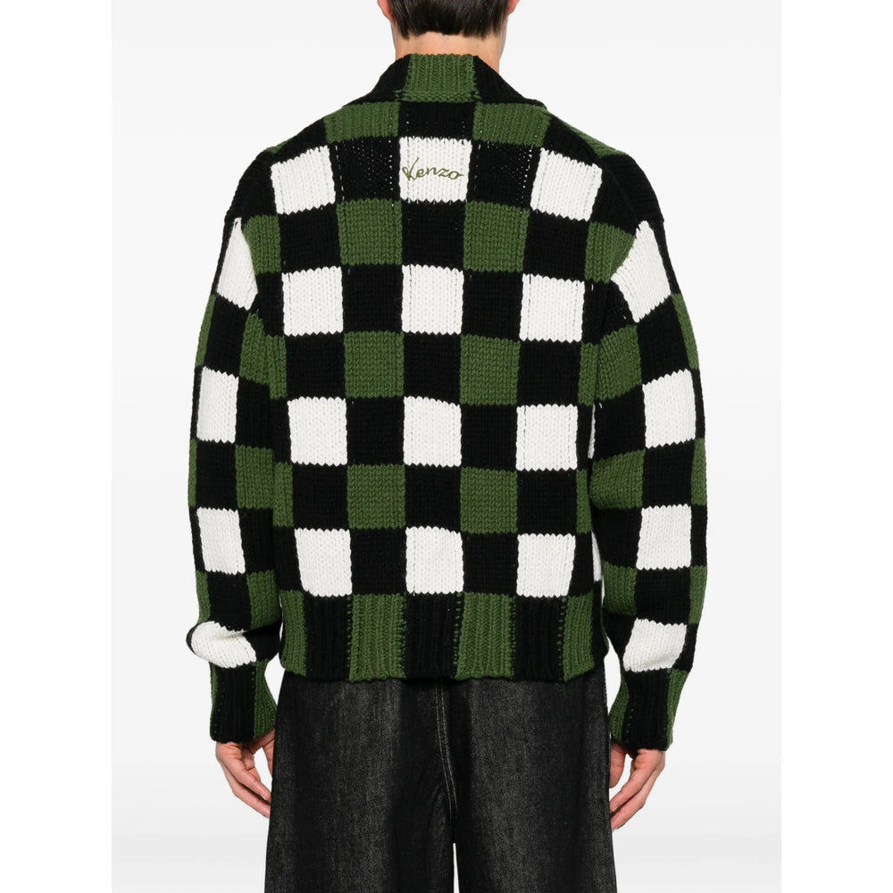 Kenzo Green Sweaters & Knitwear - Cardigans Men KENZO