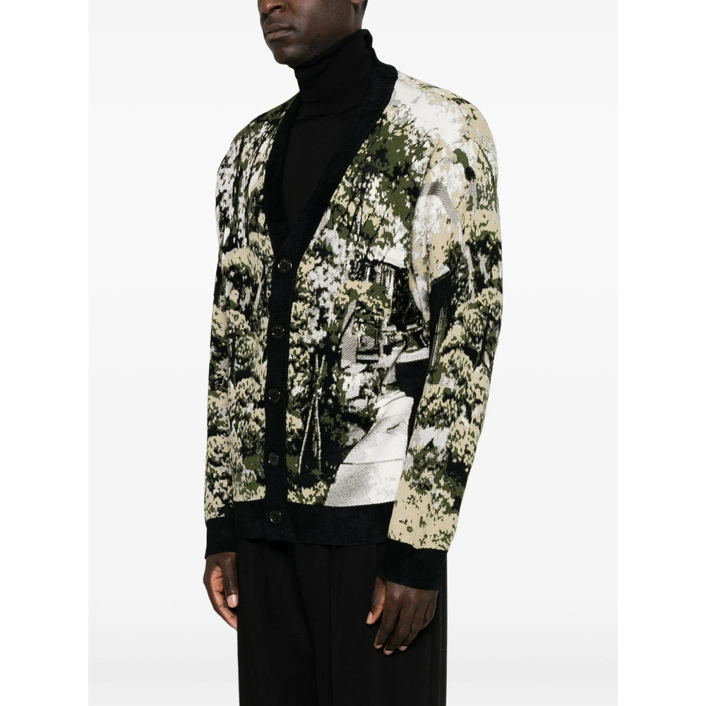 Kenzo Green Sweaters & Knitwear - Cardigans Men KENZO