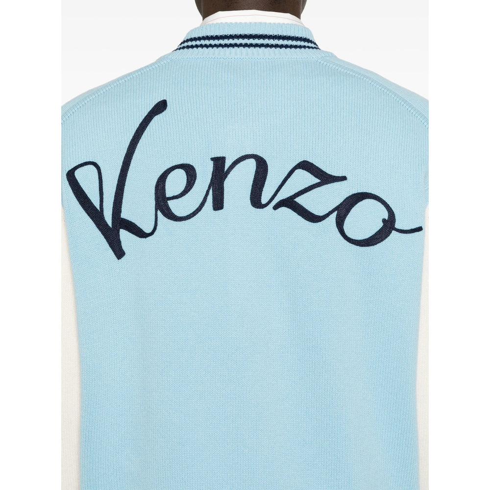 Kenzo Blue Sweaters & Knitwear - Cardigans Men KENZO