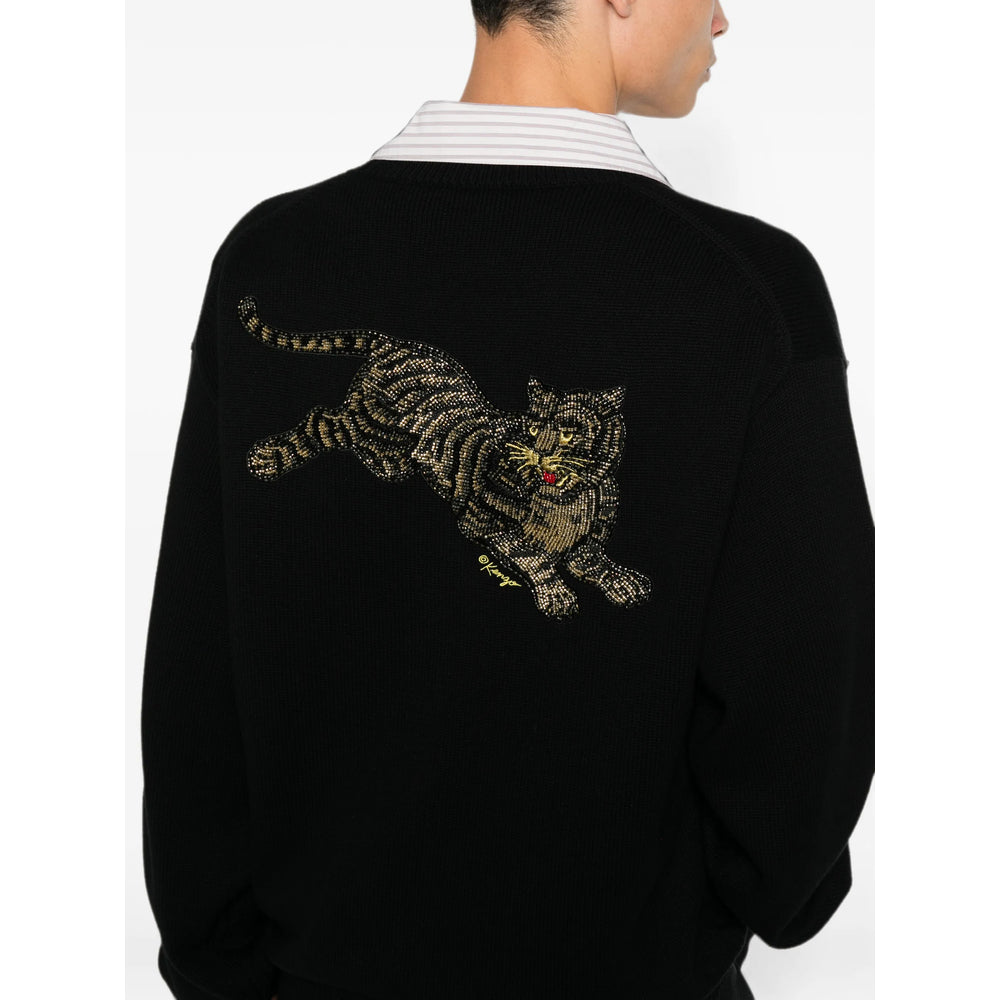 Kenzo Black Sweaters & Knitwear - Cardigans Men KENZO