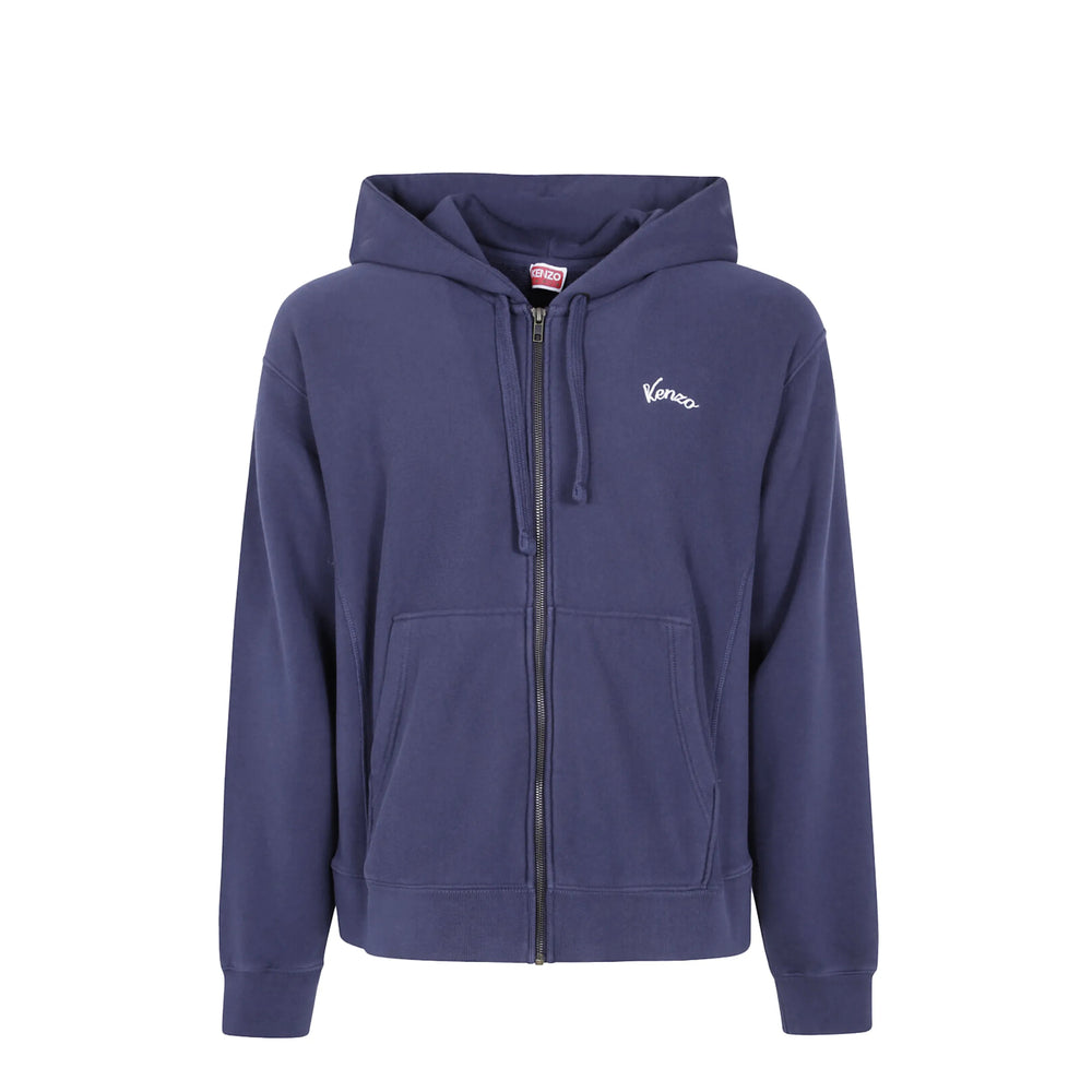 Kenzo Blue Sweaters & Knitwear - Hoodies Men KENZO