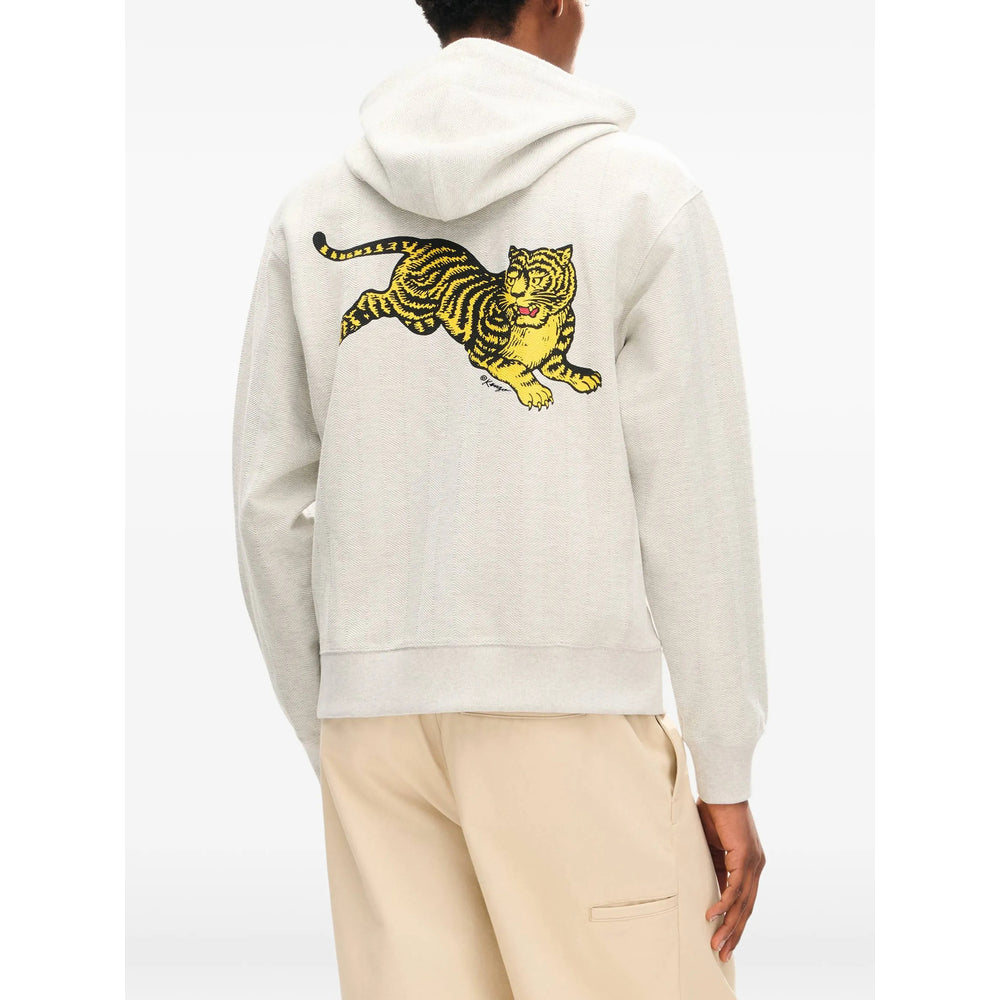 Kenzo Grey Sweaters & Knitwear - Hoodies Men KENZO