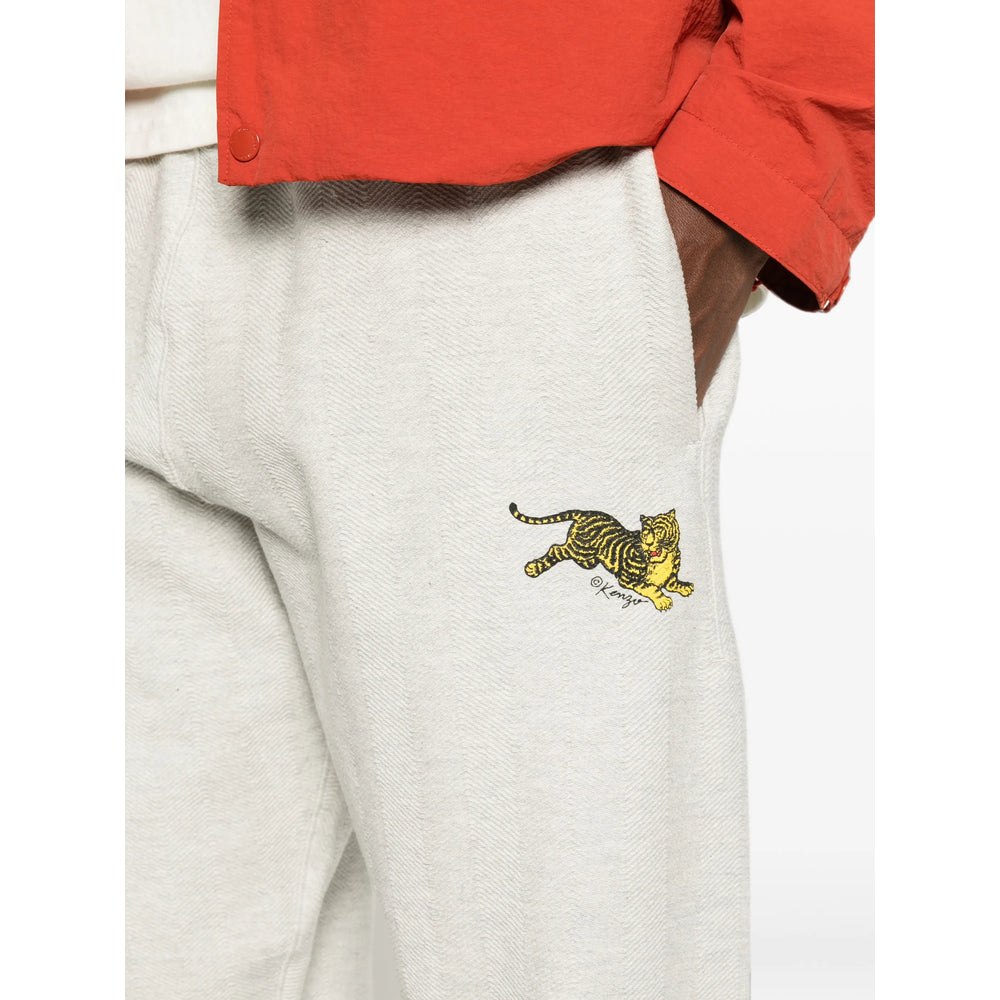 Kenzo Grey Trousers - Track Pants Men KENZO