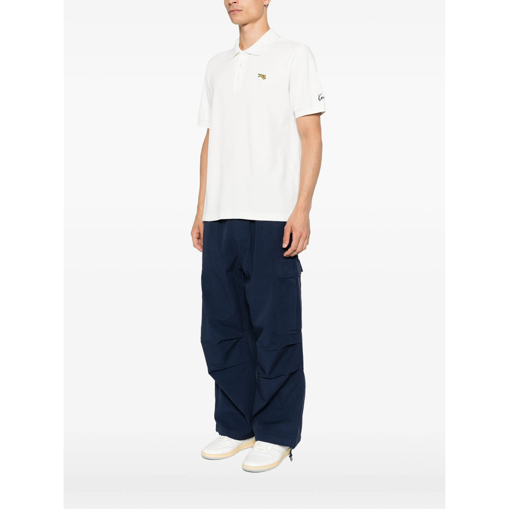 Kenzo White Polo Shirts Men KENZO