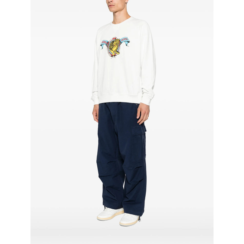 Kenzo White Sweaters & Knitwear - Sweatshirts Men KENZO