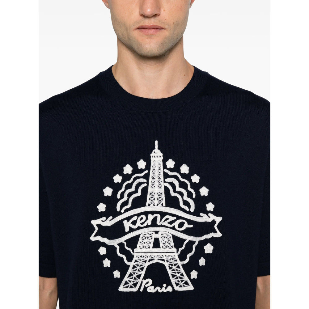 Kenzo Blue T-Shirts & Vests - T-Shirts Men KENZO