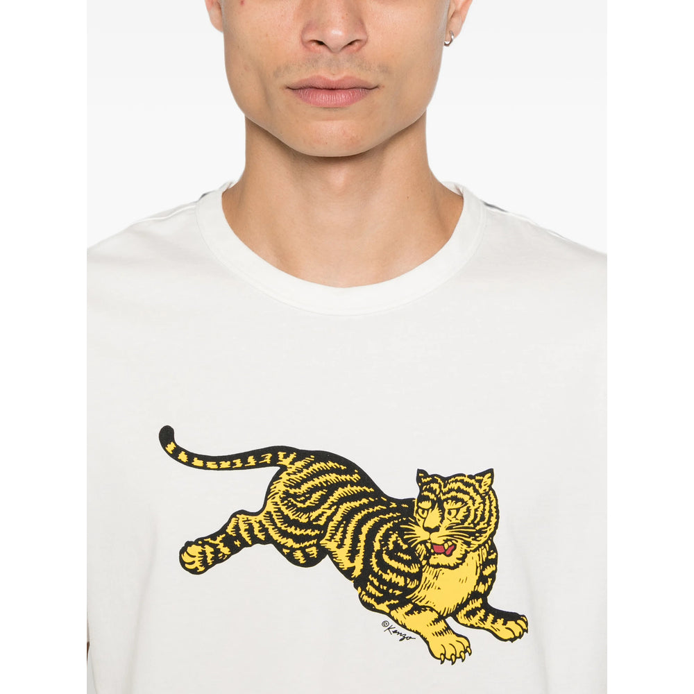 Kenzo White T-Shirts & Vests - T-Shirts Men KENZO