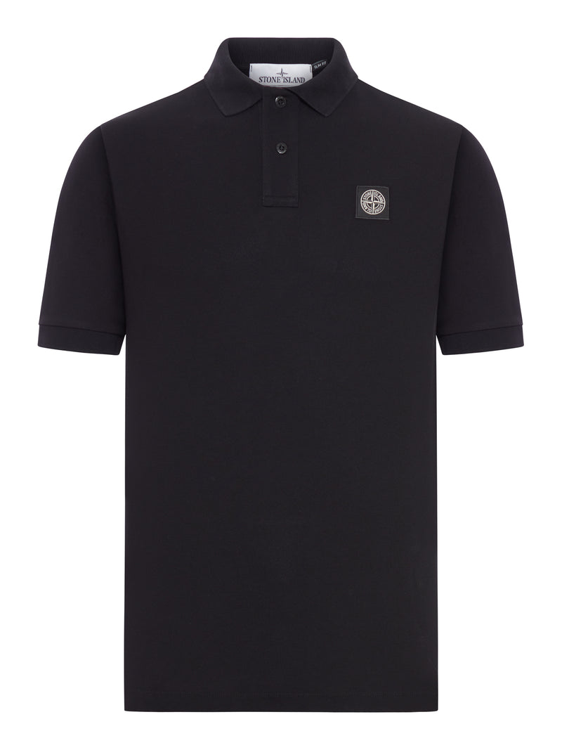 Stone Island Men Cotton Polo Shirt With Logo Patch STONE ISLAND