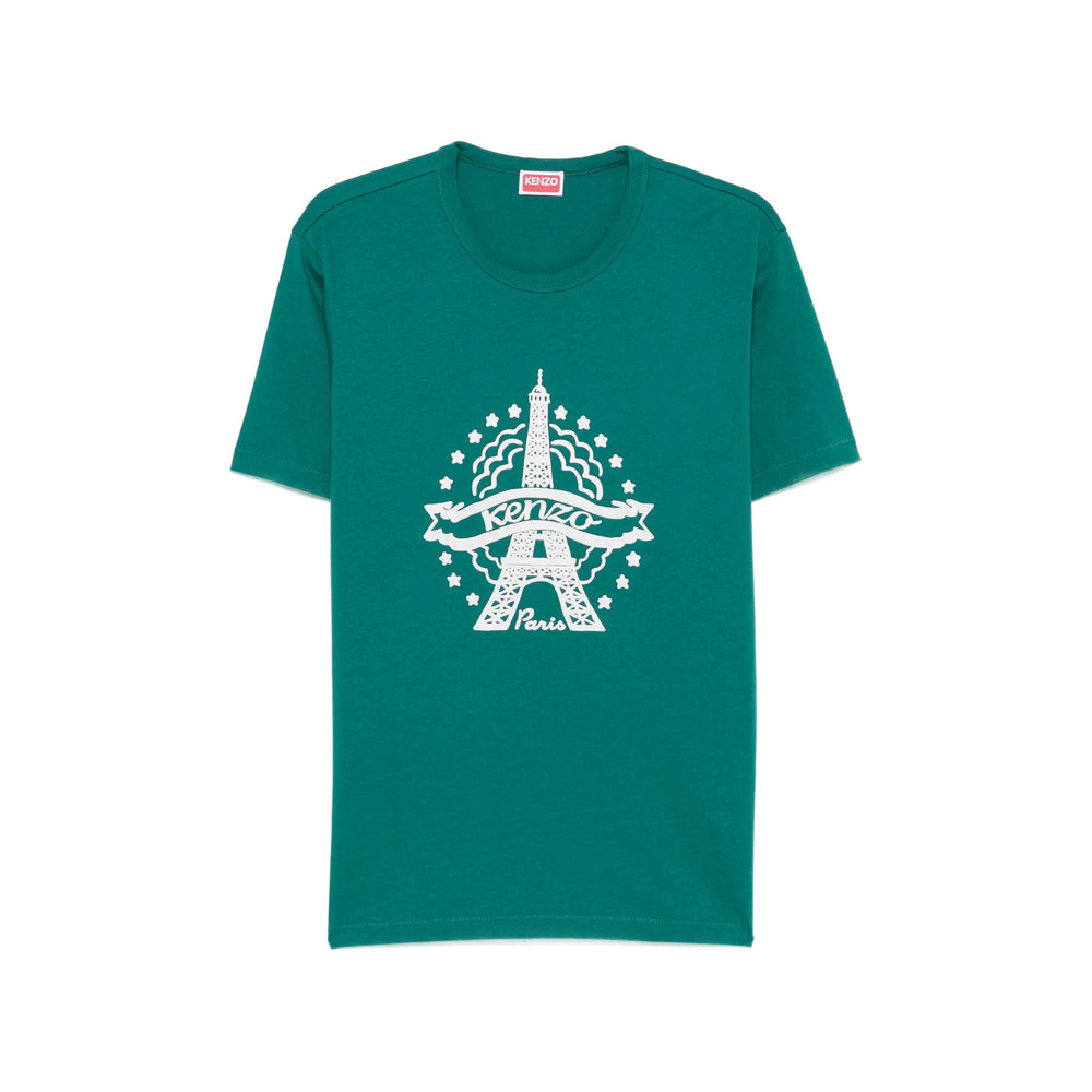 Kenzo Green T-Shirts & Vests - T-Shirts Men KENZO