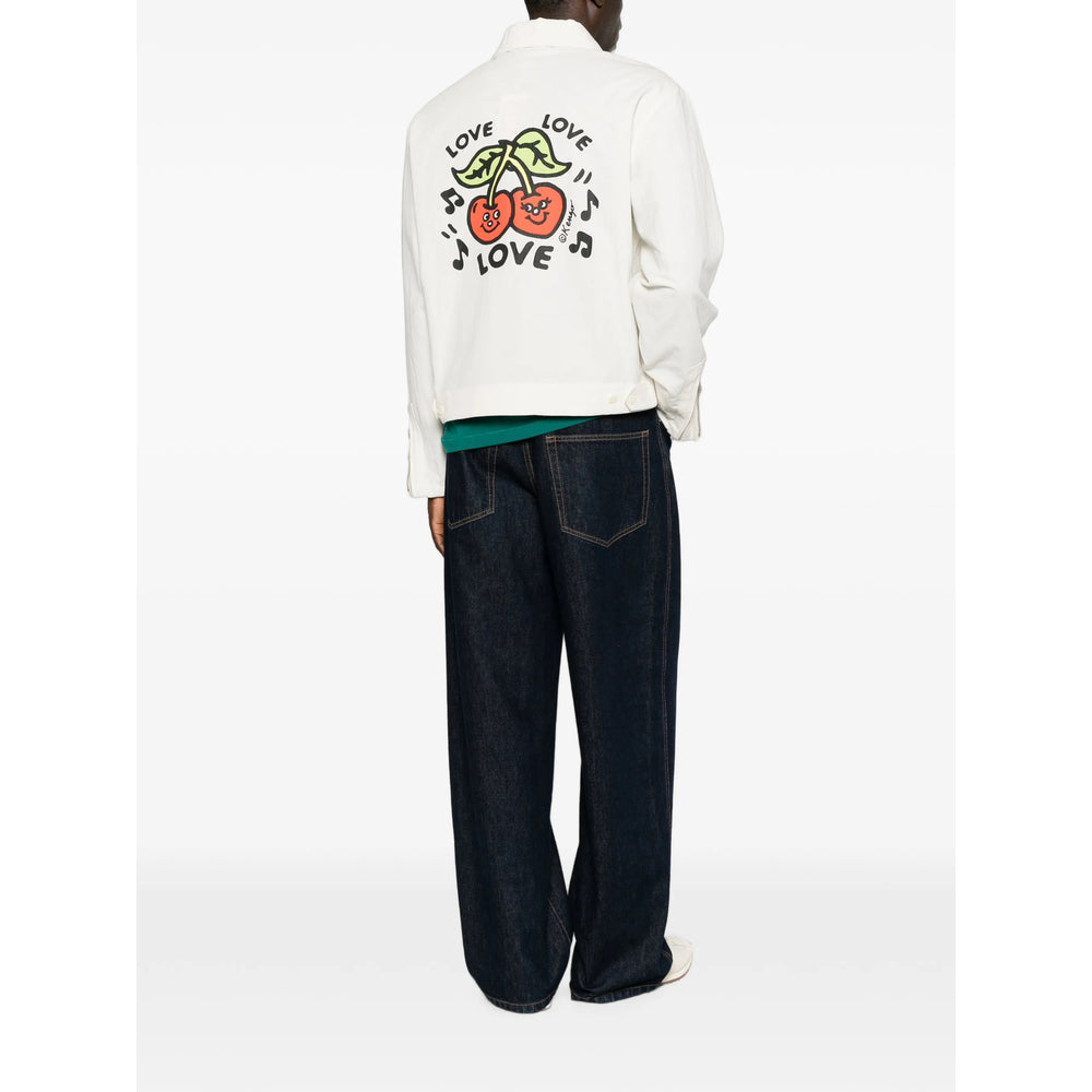 Kenzo White Jackets - Lightweight Jackets Men KENZO