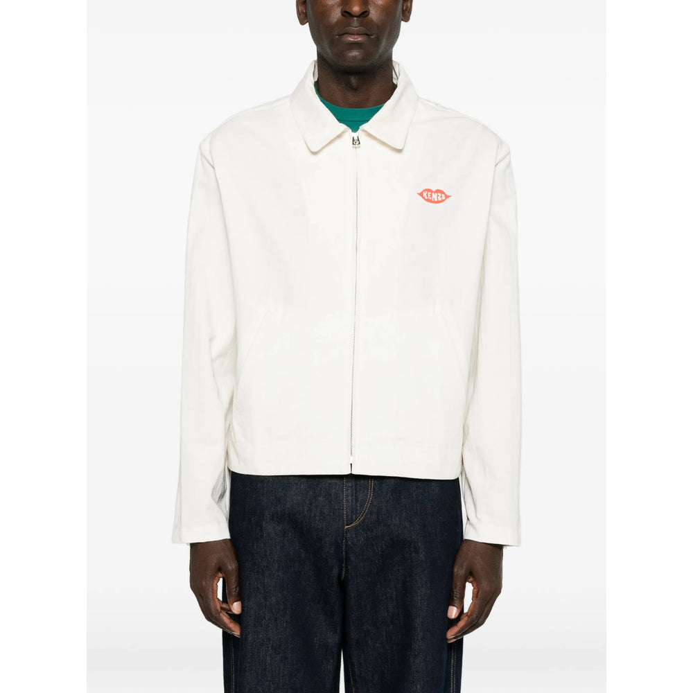 Kenzo White Jackets - Lightweight Jackets Men KENZO