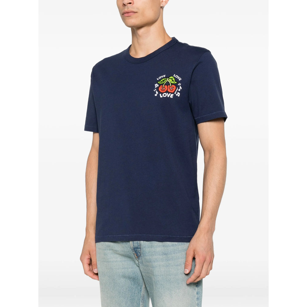Kenzo Blue T-Shirts & Vests - T-Shirts Men KENZO