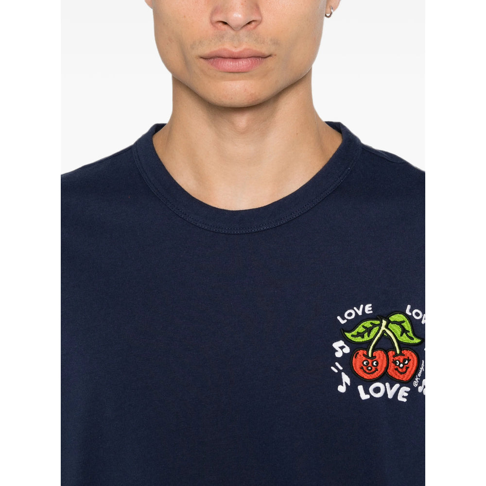 Kenzo Blue T-Shirts & Vests - T-Shirts Men KENZO