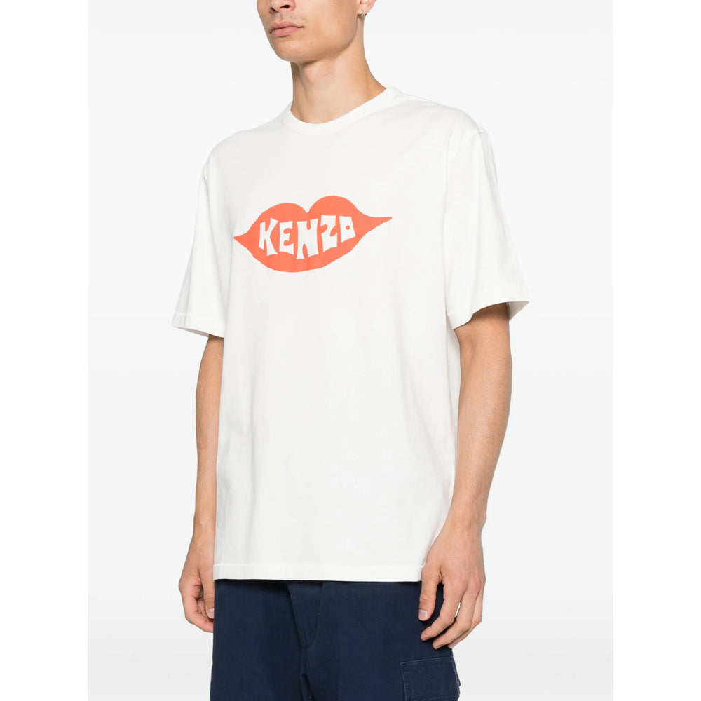 Kenzo White T-Shirts & Vests - T-Shirts Men KENZO