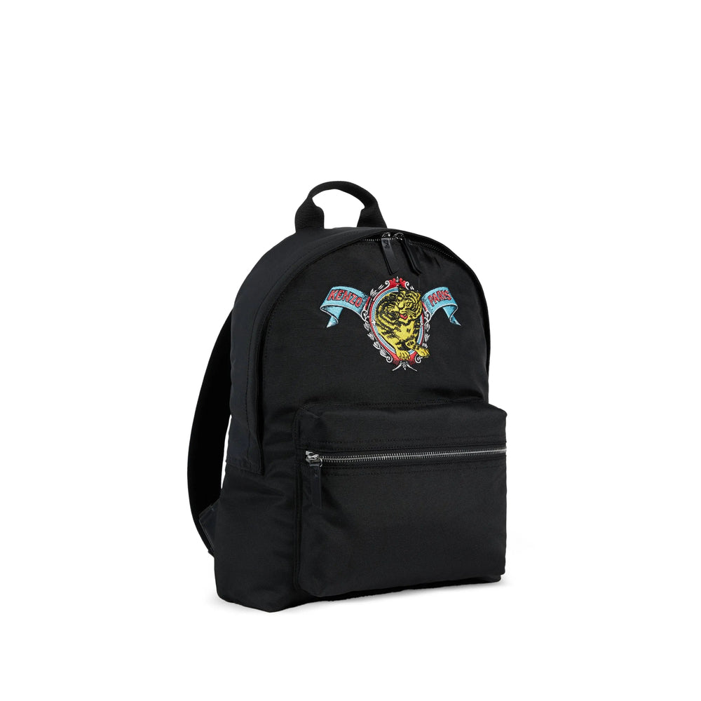 Kenzo Black Backpacks Men KENZO