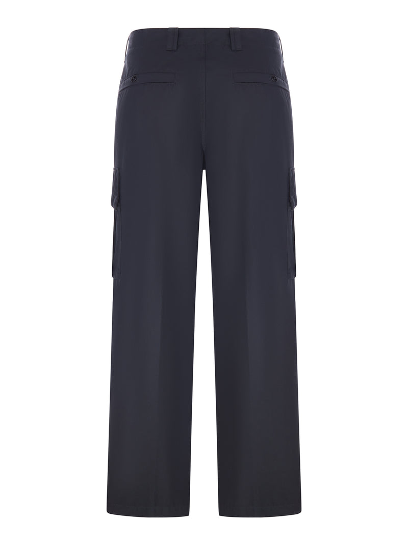 Stone Island Men Wide Leg Cargo Pants STONE ISLAND
