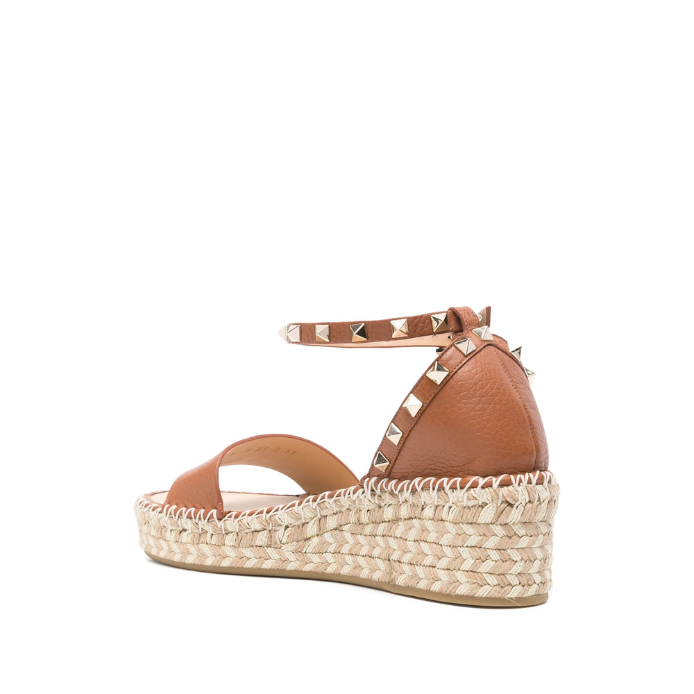Valentino Garavani Brown Espadrilles Women VALENTINO GARAVANI