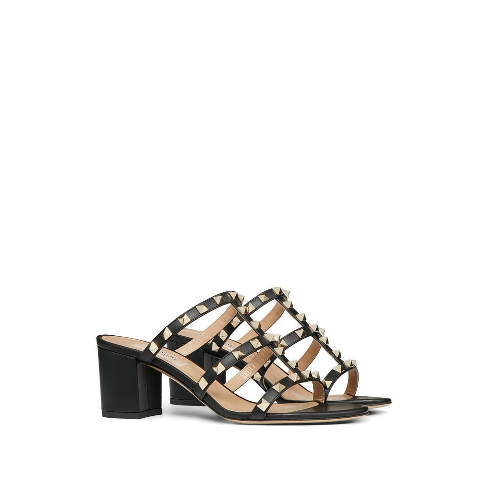 Valentino Garavani Black Sandals Women VALENTINO GARAVANI